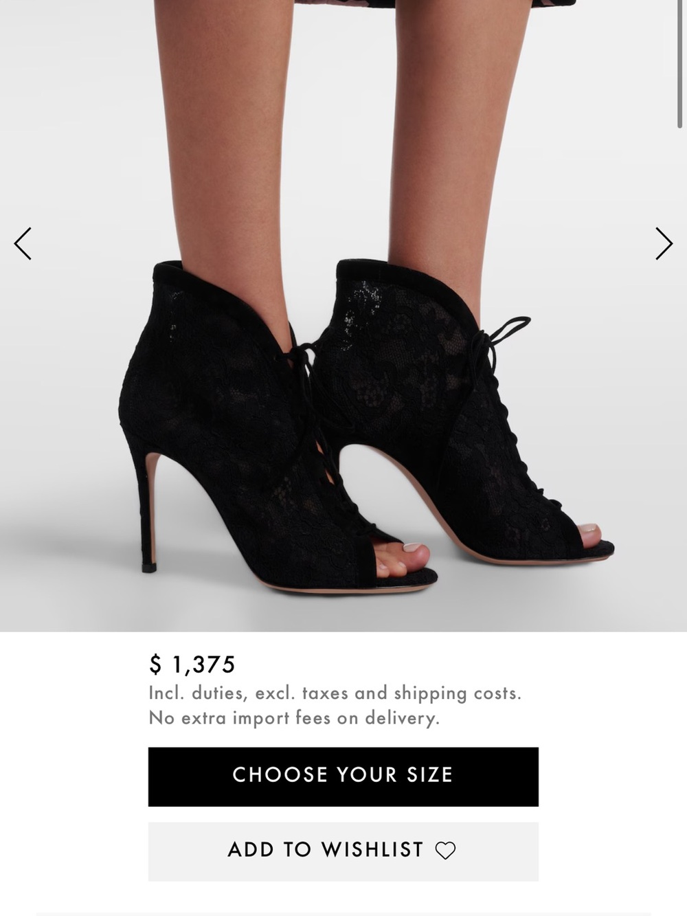 Like New Black Lace Peep Toe Stiletto Booties | Elegant Evening Heels